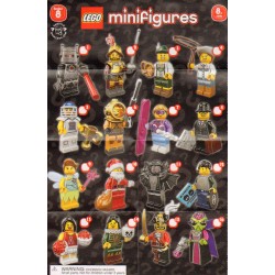 Lego Minifigures Serie 8 Completa