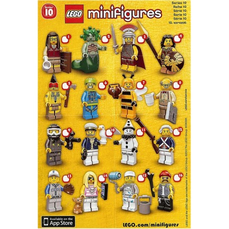 Lego Minifigures Serie 10 Completa