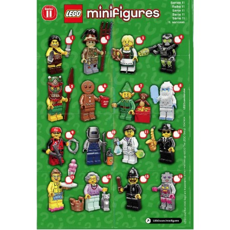 Lego Minifigures Serie 11 Completa