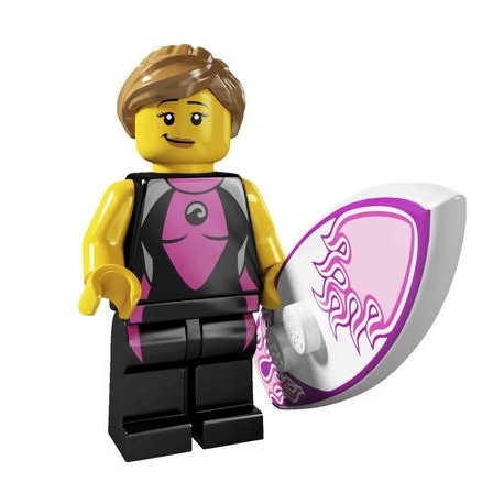 Lego Minifigures Serie 4 Surfista