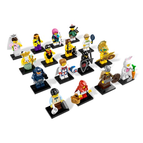 Lego Minifigures Serie 7 Serie Completa