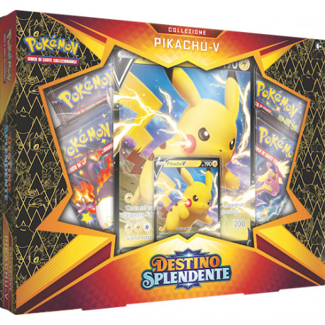 Pokemon Spada e Scudo 4.5 Destino Splendente Collezione Pikachu-V (IT)